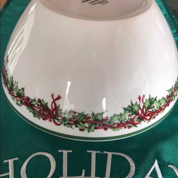 Christopher Radko Holiday Celebrations Christmas Serving Bowl - Picture 2 of 3